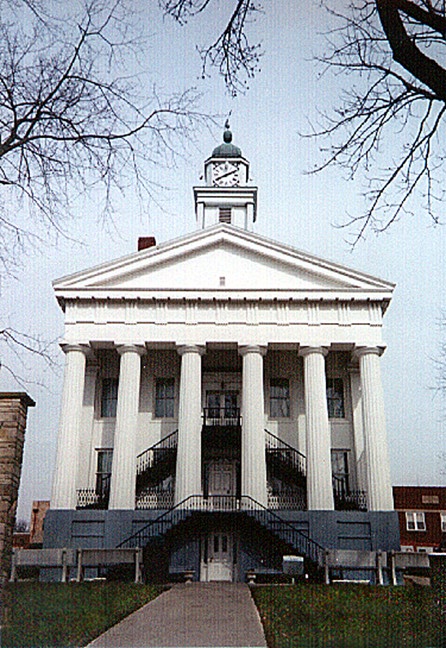 Orange County Indiana Church (1847) in Paoli