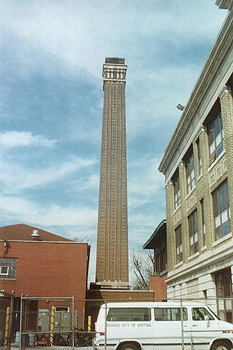 Whiting Indiana High School Chimney