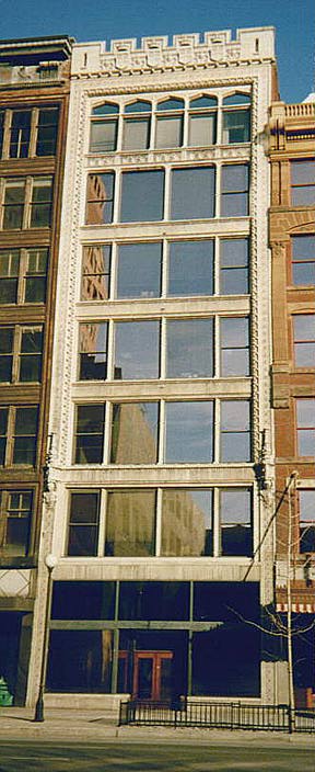 Stacked Vertical Block Building Indianapolis Indiana