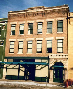 Building Two part Vertical Block Indianapolis Indiana