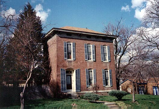 Historic Structures of Franklin, Indiana - Commercial - August Zeppenfeld House - Italianate