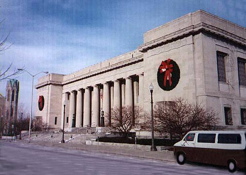 Central Library, Classical Revival, Public Buildings of Indianapolis, Indiana