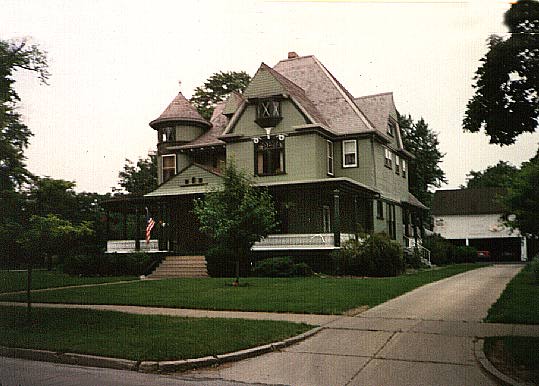 A home of the Queen Anne style, Crown point, Indiana 