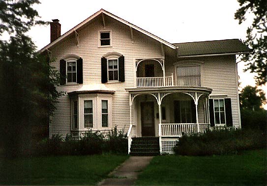 stick-style historic house, Crown Point, Indiana
