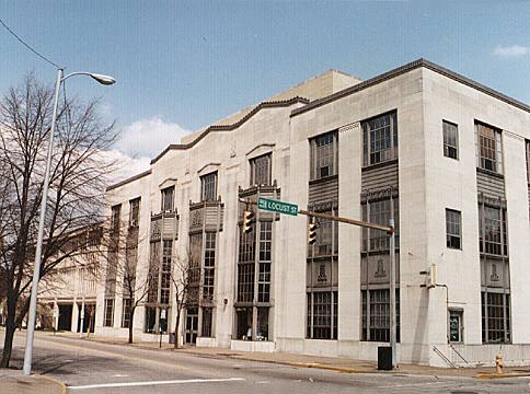 Evansville, Indiana - Art Deco Central Library