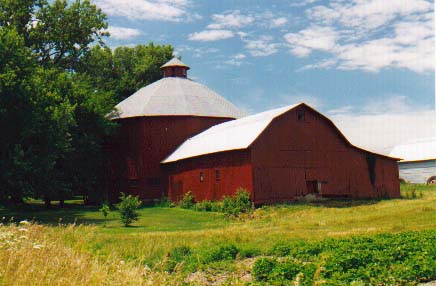 Marshall County Indiana - Centric polygonal barn