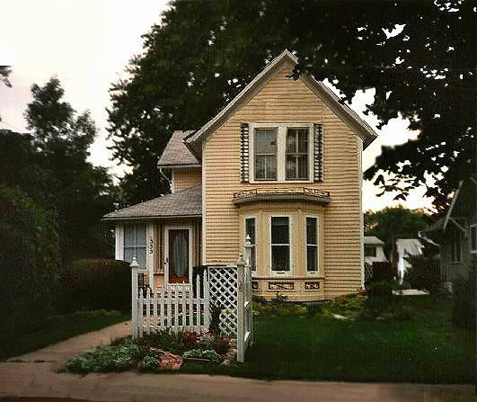 stick-style home, Crown Point, Indiana