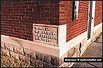 Endangered Buildings of Northwest Indiana - Porter Town Hall corner stone