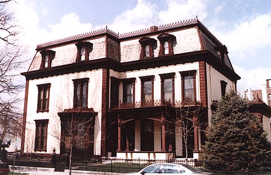 Evansville, Indiana - Reitz House - Second Empire