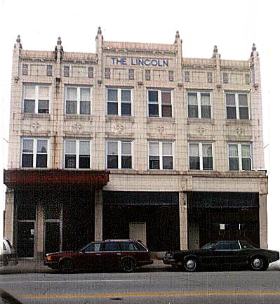 Colonial Revival Lincoln Hotel, State Street, Hammond Indiana