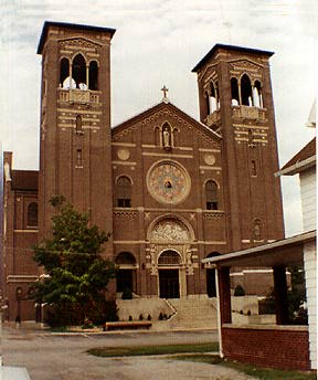 Michigan City, Indiana Historic Gothic Revival style church
